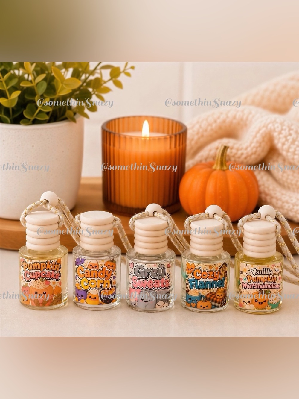 🍁🍂 NEW FALL SCENTS Handcrafted Car Diffusers 8ml AMAZING SCENTS!